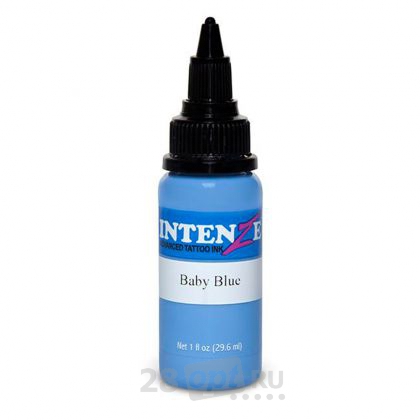 Краска для художественной татуировки Intenze, Baby Blue, 30 мл