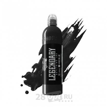 Краска для художественной татуировки World Famous Tattoo Ink, Legendary Outlining Ink, 240 мл