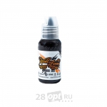 Краска для художественной татуировки World Famous Tattoo Ink, Dark Chocolate, 30 мл