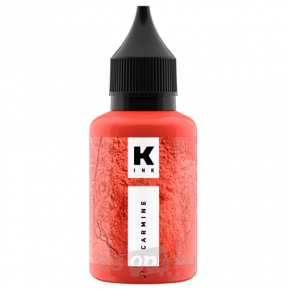 Краска для художественной татуировки КРАСКА Tattoo Ink, Карминовый, 30 мл
