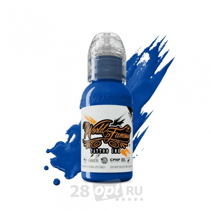 Краска для художественной татуировки World Famous Tattoo Ink, Poch Muted Storms Tsunami, 30 мл