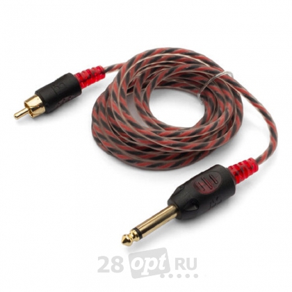 RCA-корд для тату-машинки Bishop, Red