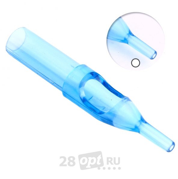 Тату-наконечник Round Professional Tip 7, Blue Sea, блистер 5 шт.