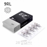 Картриджи для художественной татуировки EZ Revolution CR1009RL Round Liner 9, 0,30 мм, блистер 5 шт.