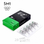 Картриджи для художественной татуировки EZ Revolution CT1205M1-1 Magnum 5, 0,35 мм, блистер 5  шт.