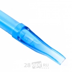 Тату-наконечник Flat Professional Tip 9, Blue Sea, блистер 5 шт.